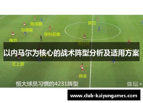 以内马尔为核心的战术阵型分析及适用方案