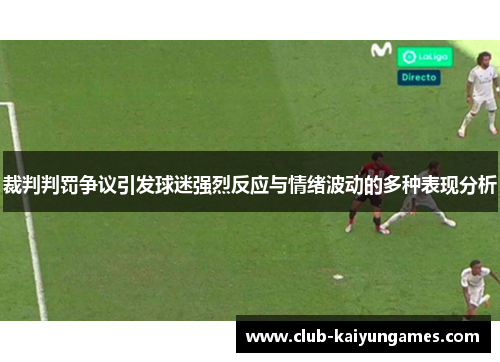 裁判判罚争议引发球迷强烈反应与情绪波动的多种表现分析