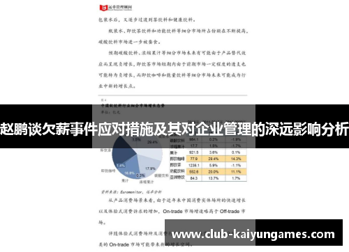 赵鹏谈欠薪事件应对措施及其对企业管理的深远影响分析 赵鹏谈欠薪事件应对措施及其对企业管理的深远影响分析