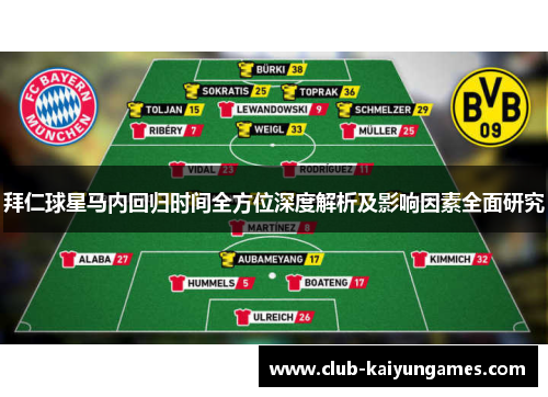 拜仁球星马内回归时间全方位深度解析及影响因素全面研究 拜仁球星马内回归时间全方位深度解析及影响因素全面研究